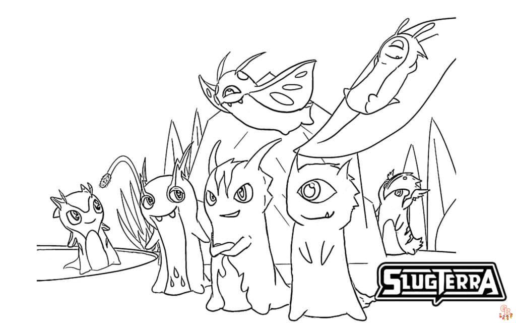 Coloriage Slugterra