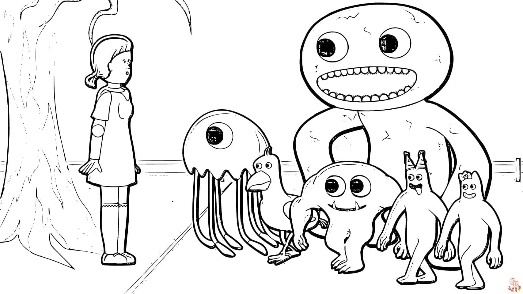 Coloriage Squid Games