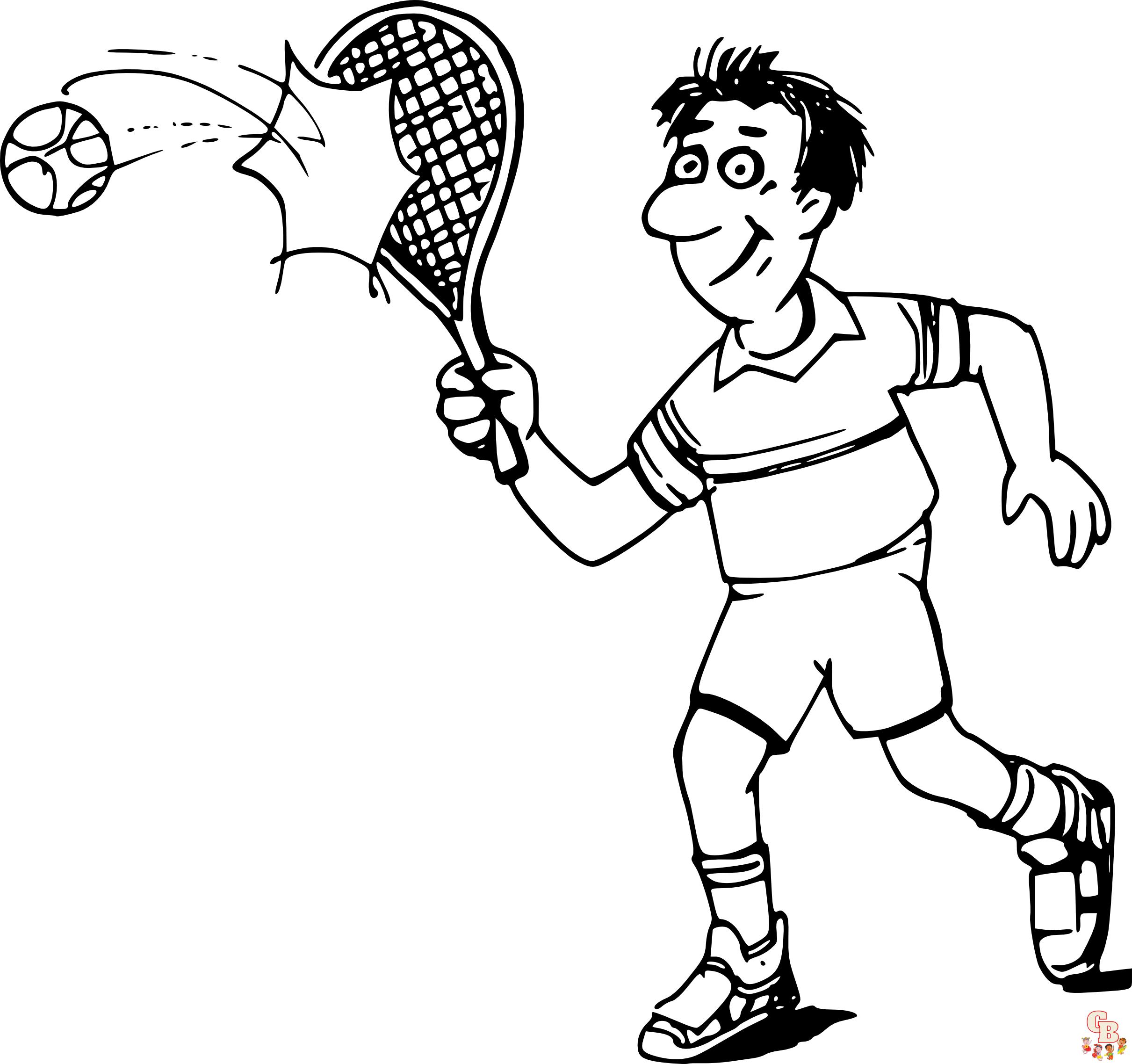 Coloriage Tennis