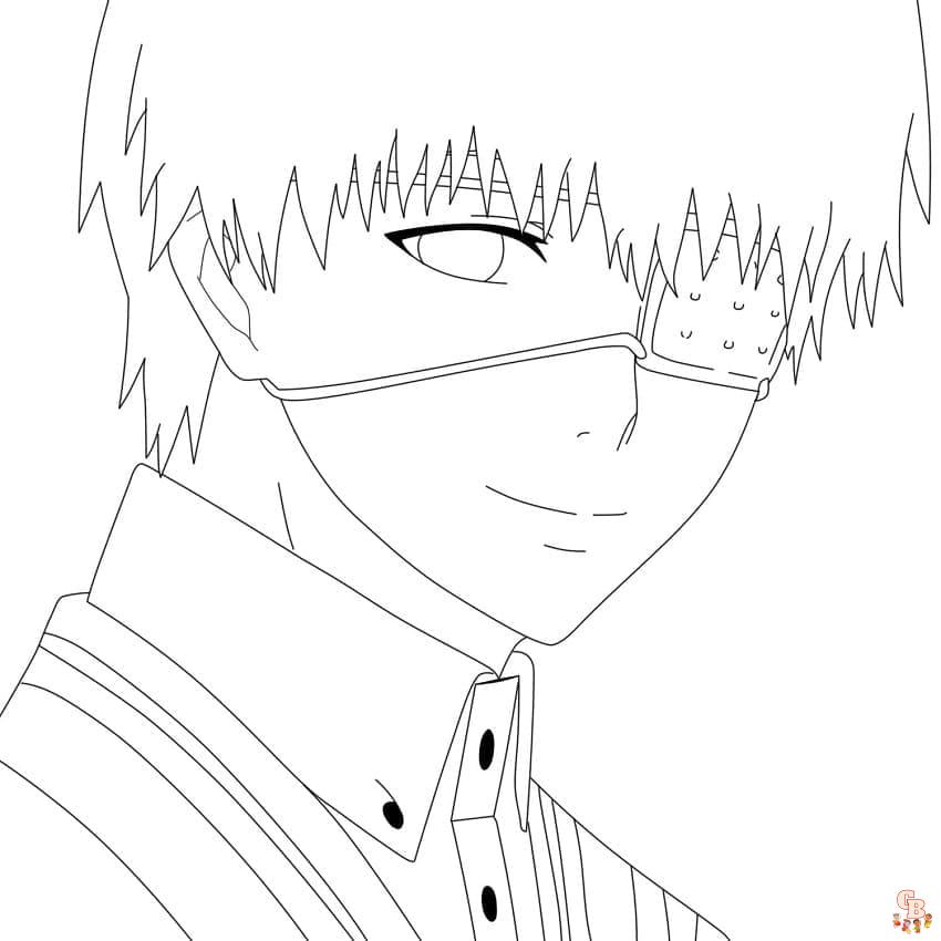 Coloriage Tokyo Ghoul