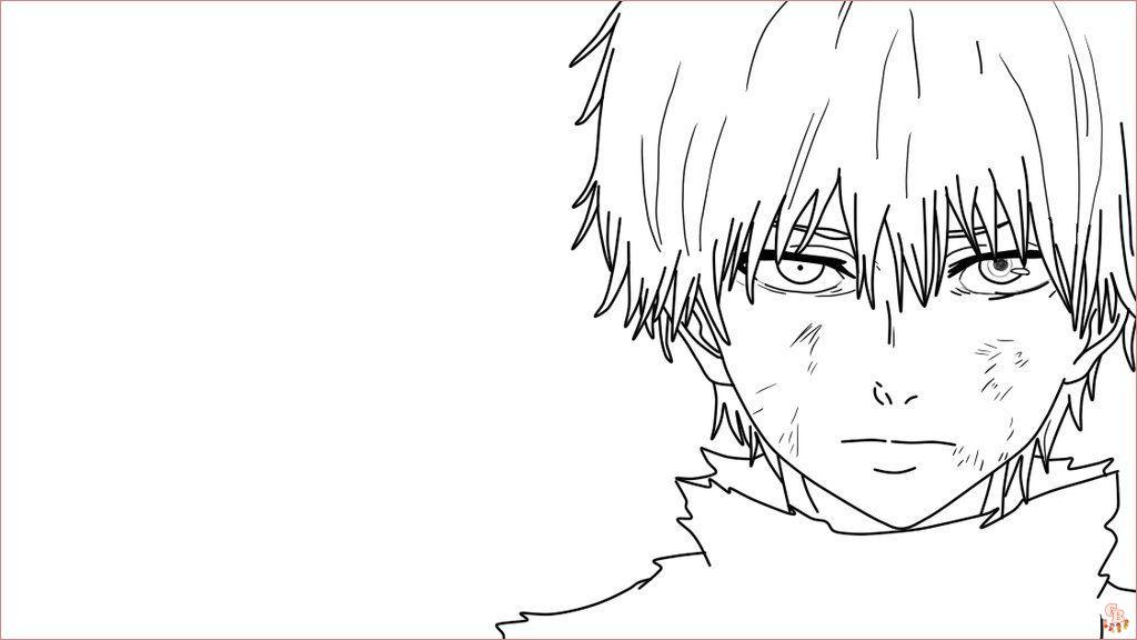 Coloriage Tokyo Ghoul