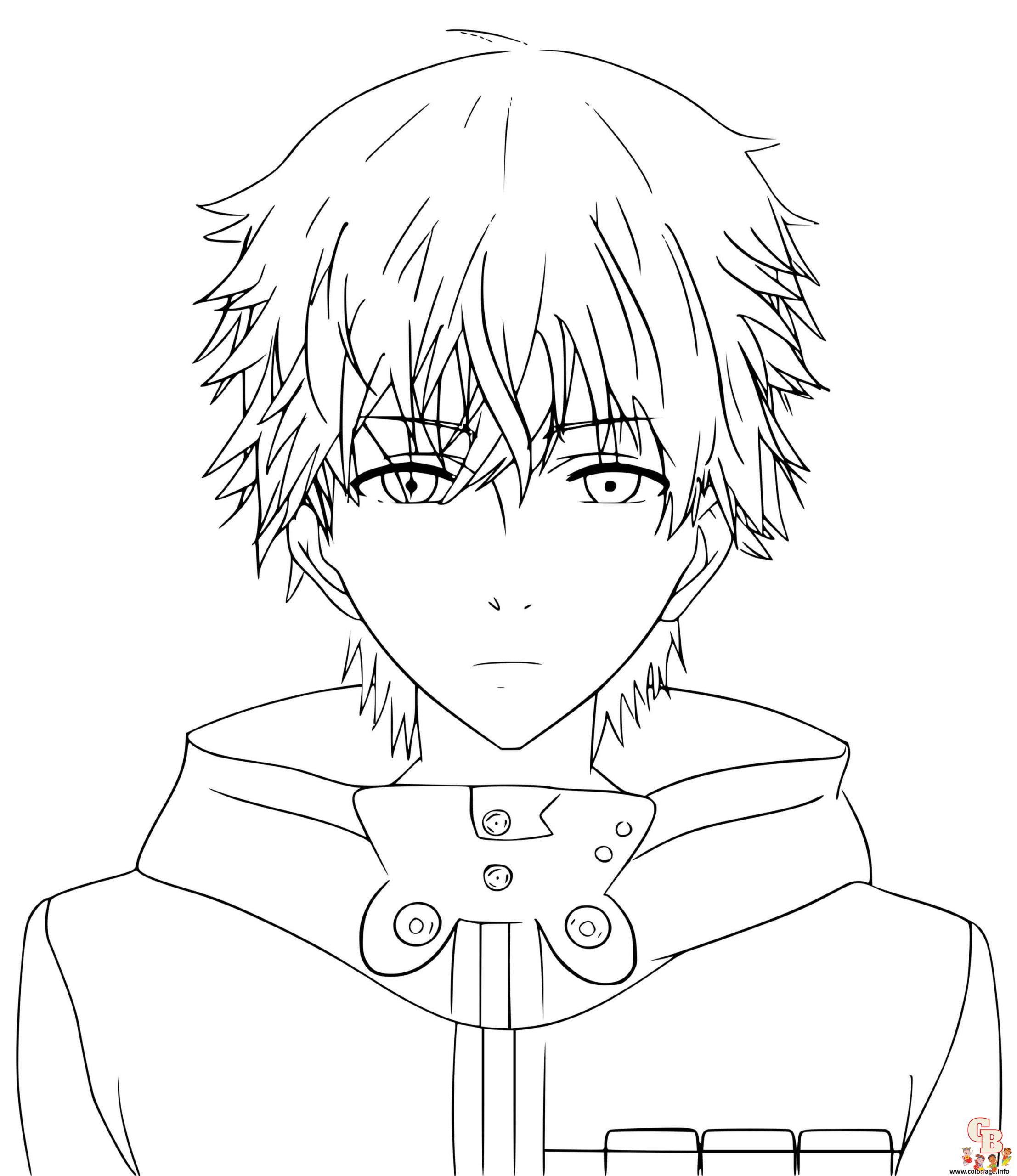 Coloriage Tokyo Ghoul