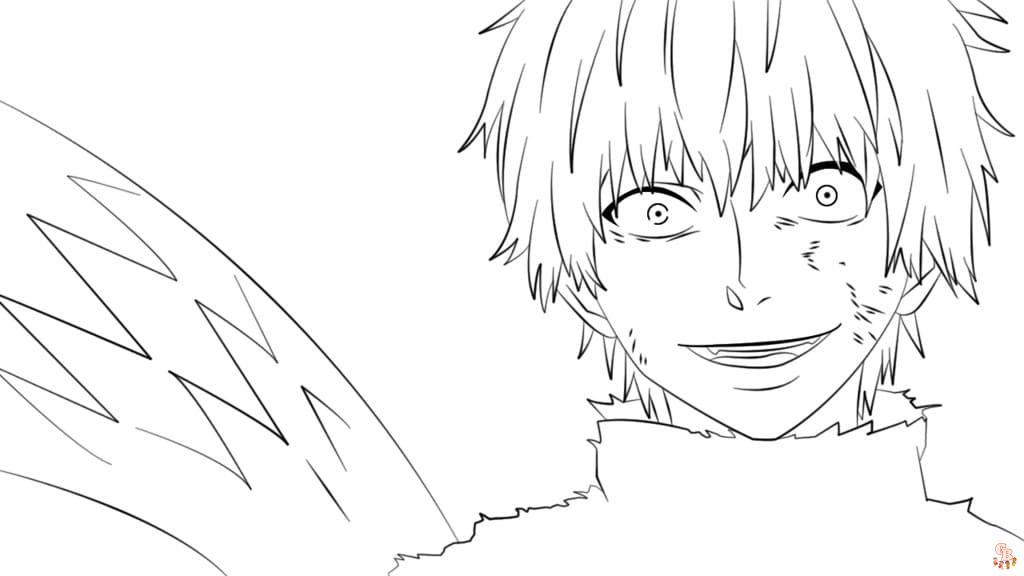 Coloriage Tokyo Ghoul