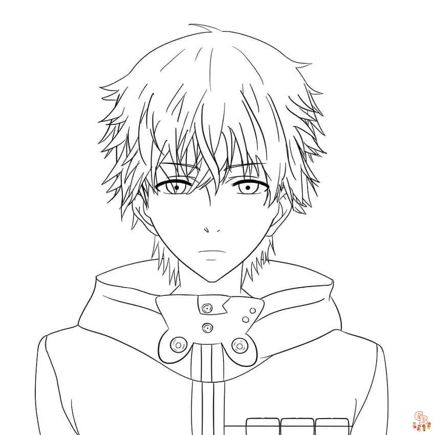 Coloriage Tokyo Ghoul