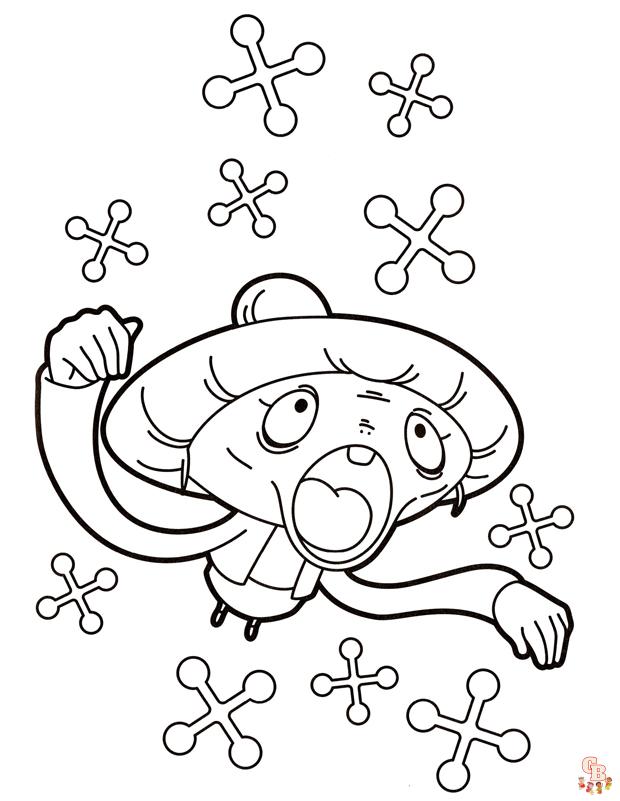 Coloriage Yokai Watch