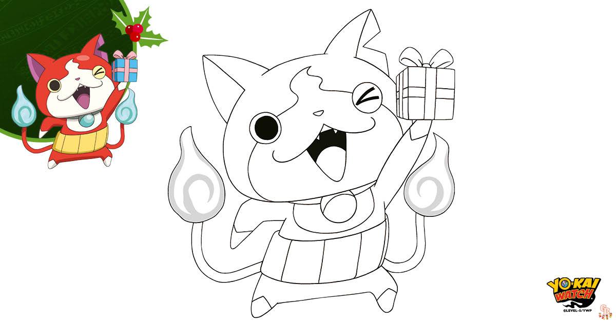 Coloriage Yokai Watch