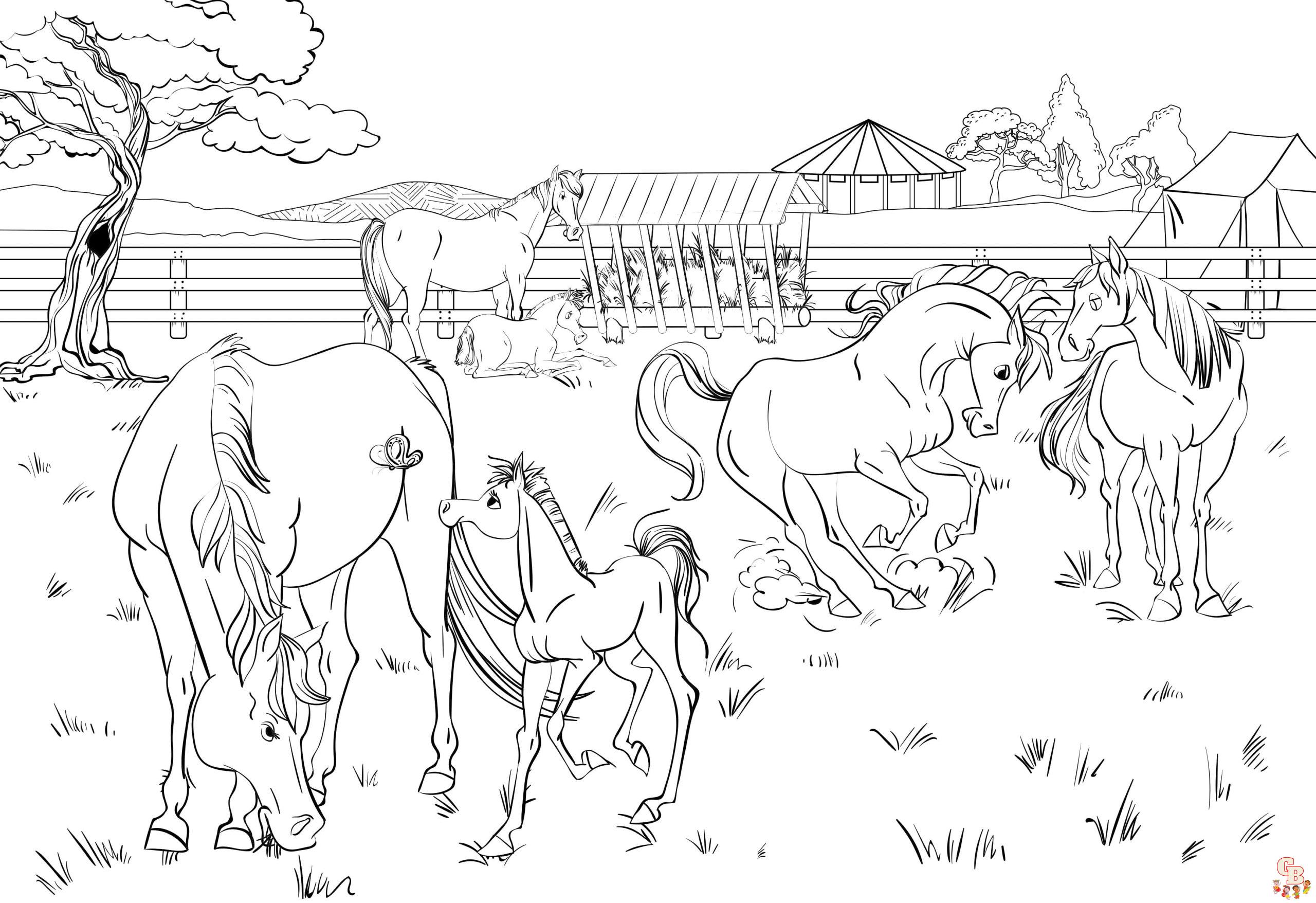 coloriage animaux de la ferme