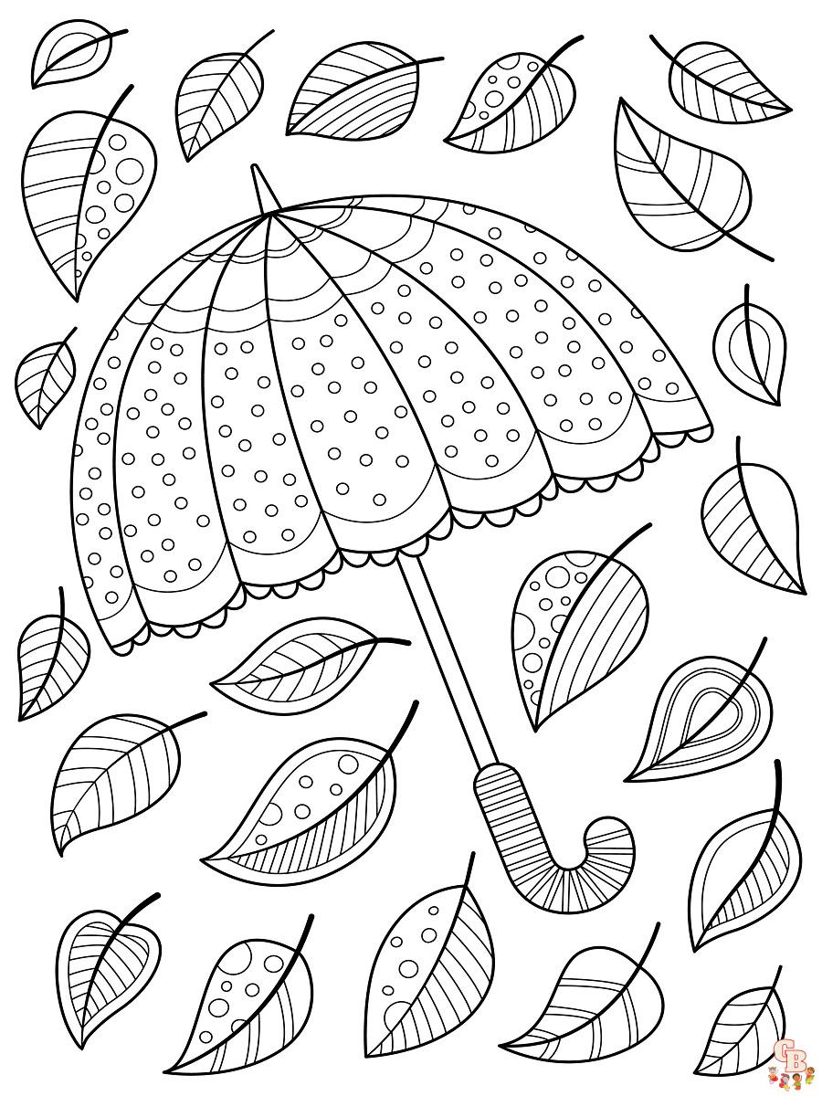 coloriage automne