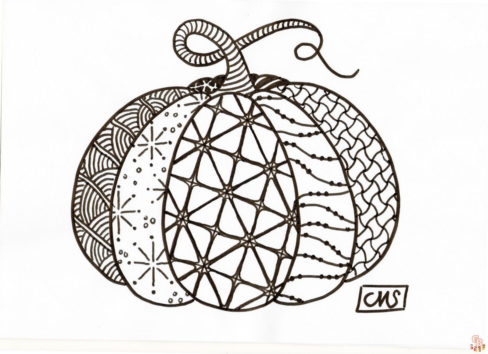 coloriage automne simple