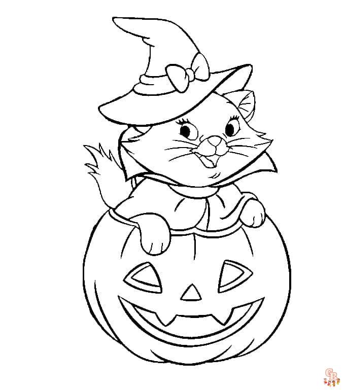 coloriage halloween disney