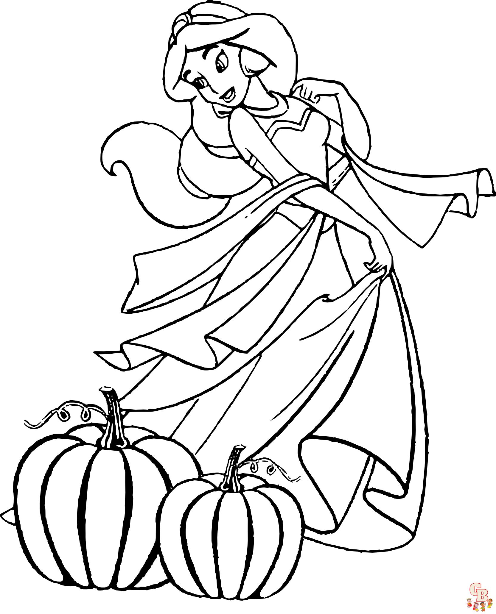 coloriage halloween disney