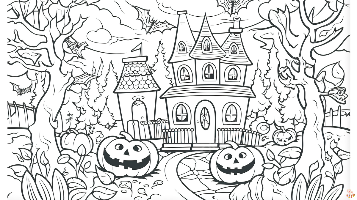 coloriage halloween disney