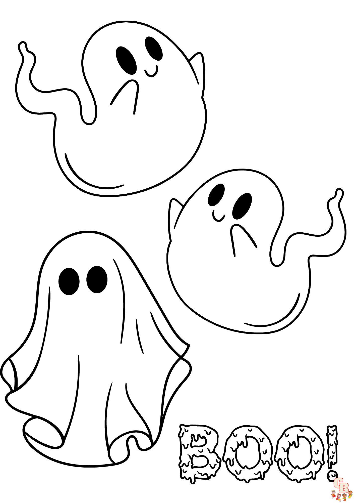 coloriage halloween simple