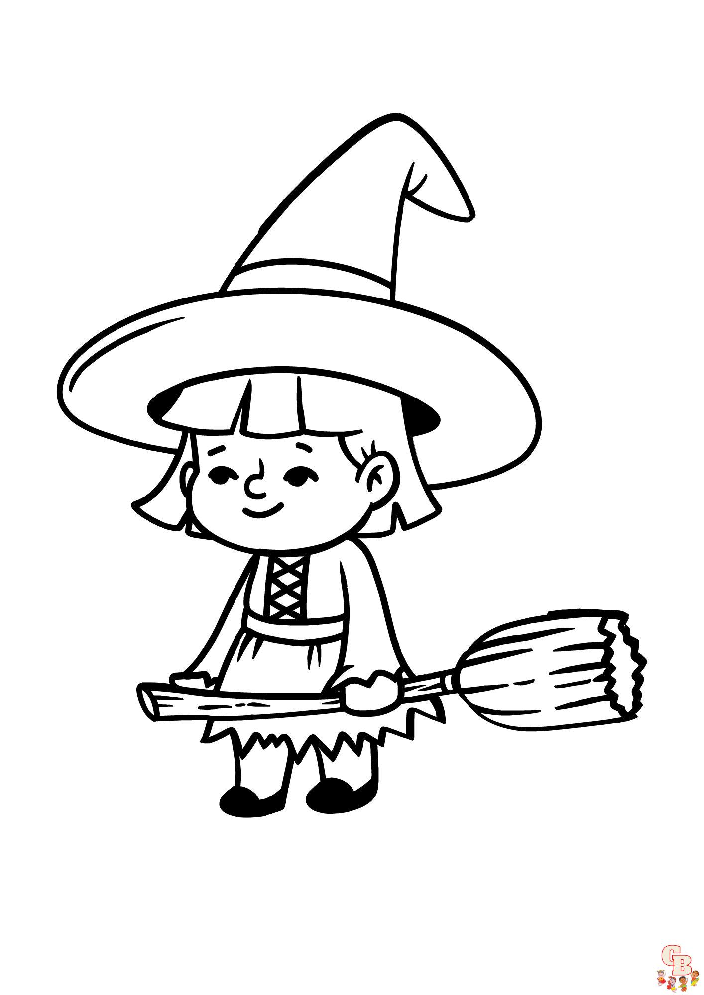 coloriage halloween simple