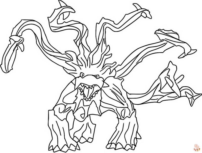 coloriage monstre