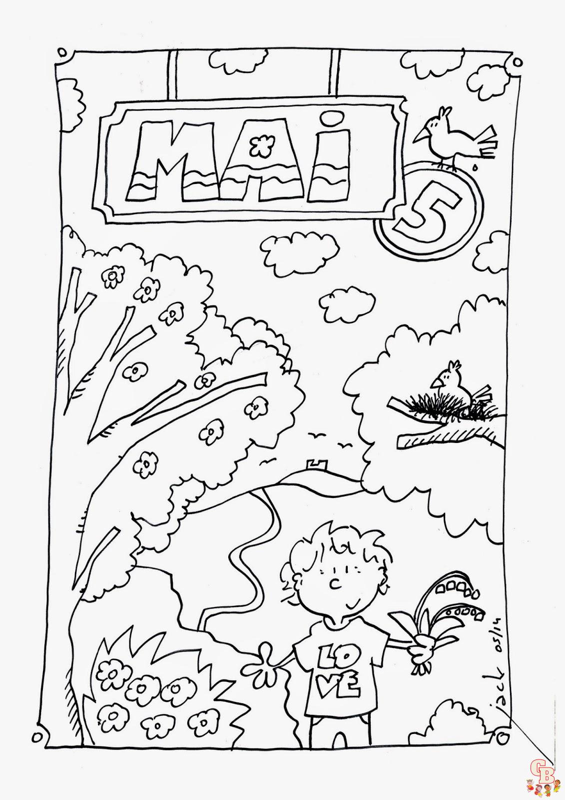 coloriage octobre maternelle