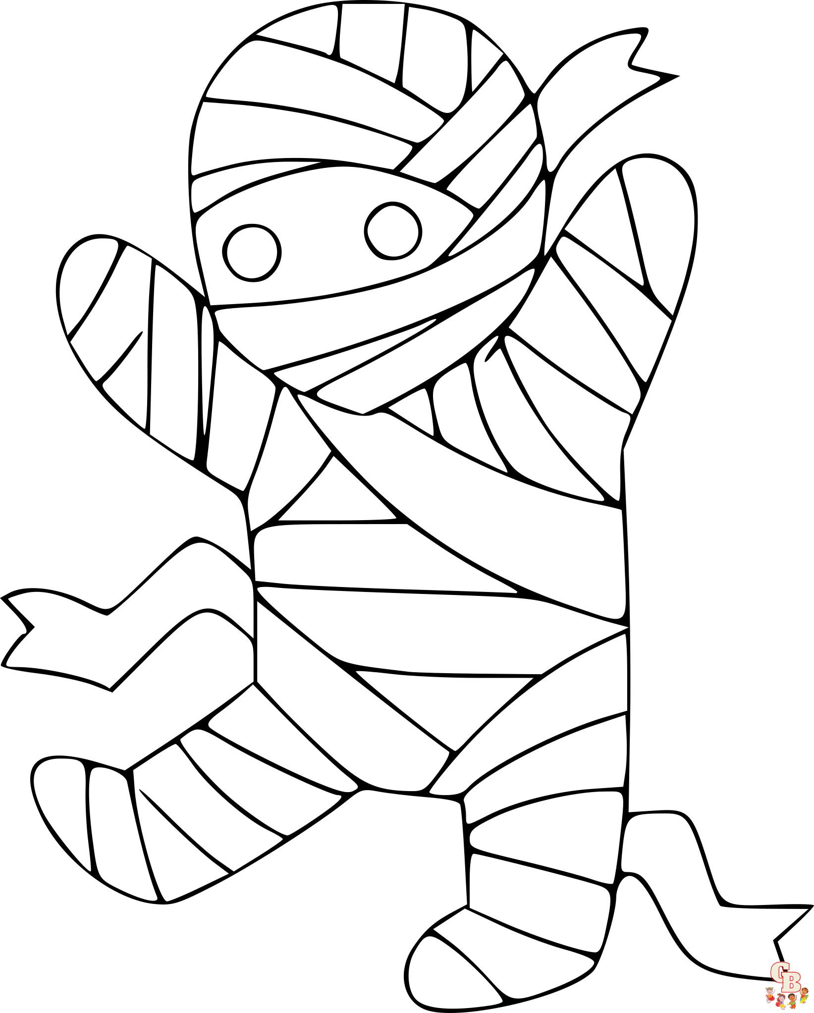 coloriagehalloweenmomie