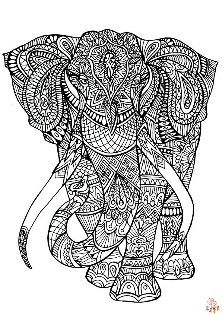 Coloriage Adulte Animaux