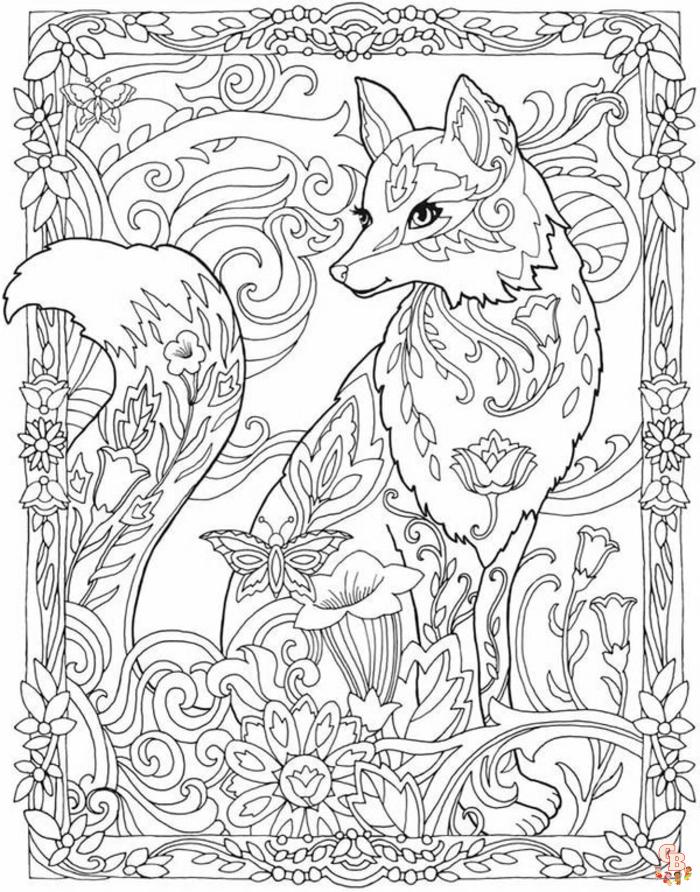 Coloriage Adulte Animaux