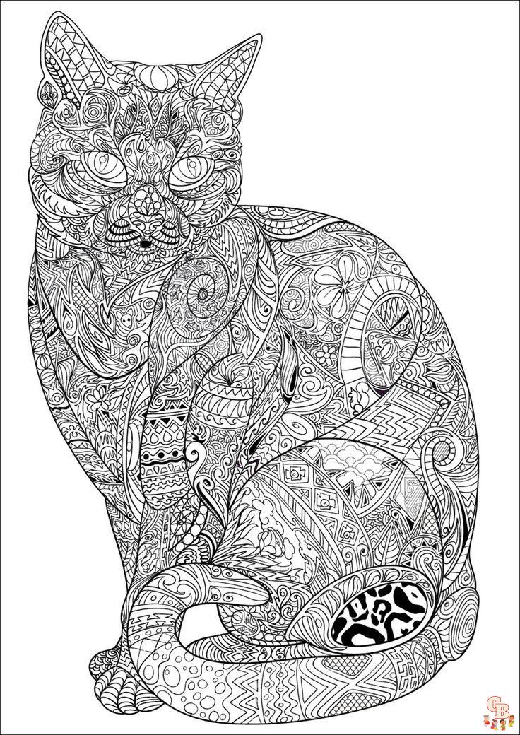 Coloriage Adulte Animaux