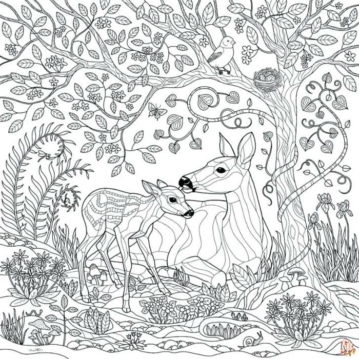 Coloriage Adulte Animaux