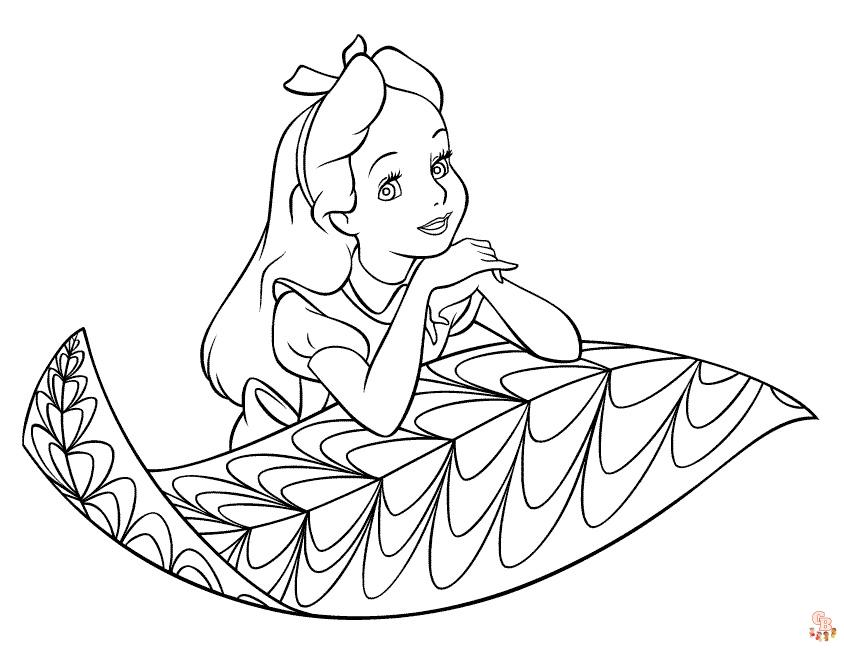 Coloriage Alice