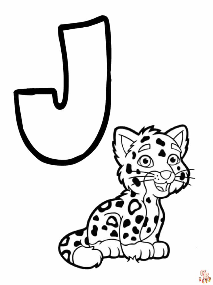 Coloriage Alphabet Des Animaux