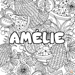 Coloriage Amelie