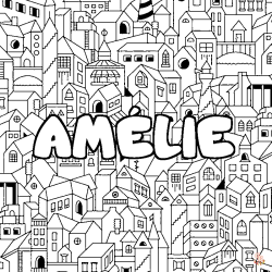 Coloriage Amelie