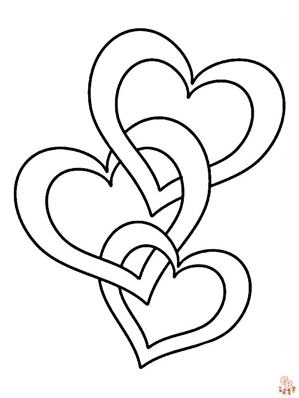 Coloriage Amour Coeur