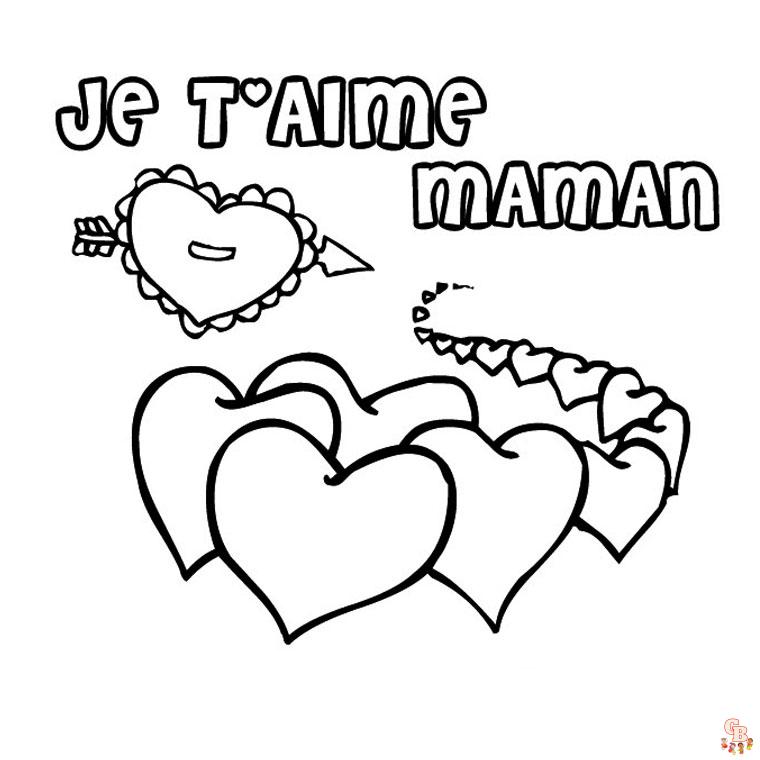 Coloriage Amour Coeur