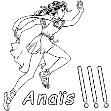 Coloriage Anais