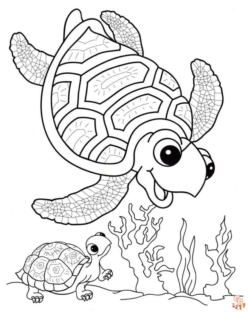 Coloriage Animaux De La Mer