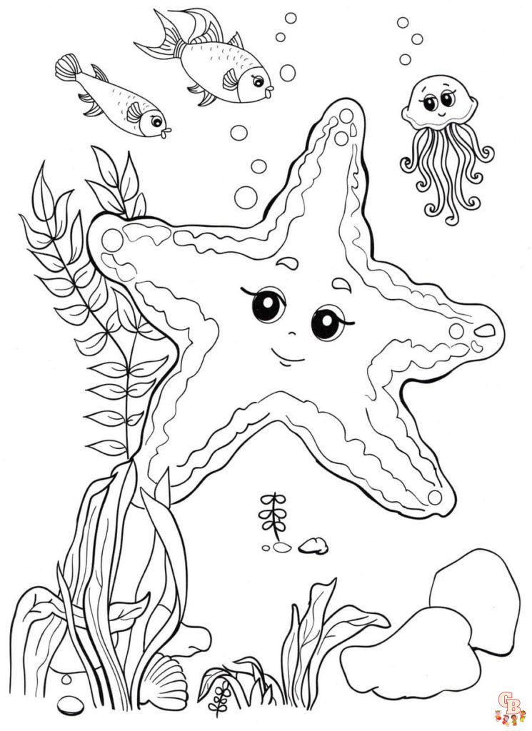 Coloriage Animaux De La Mer