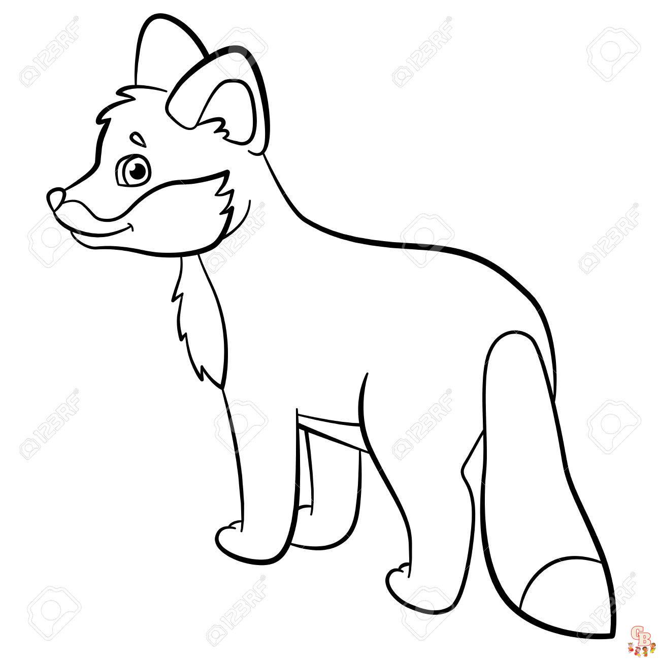 Coloriage Animaux Mignon