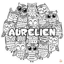 Coloriage Aurelien