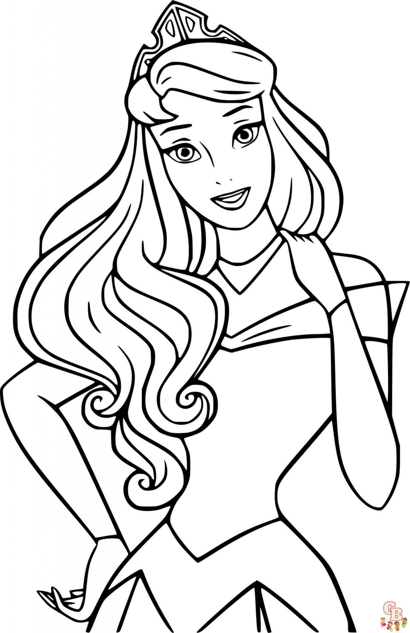 Coloriage Aurore