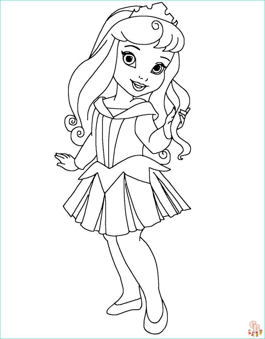 Coloriage Aurore