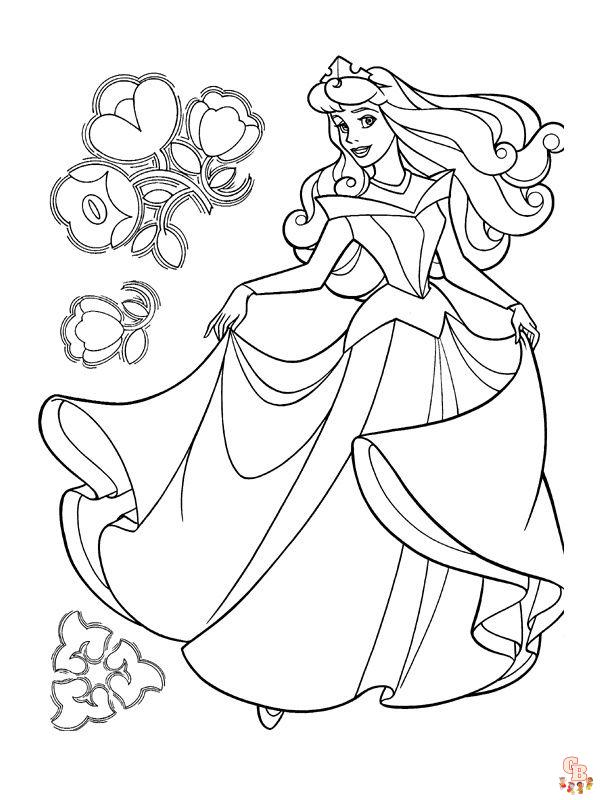 Coloriage Aurore