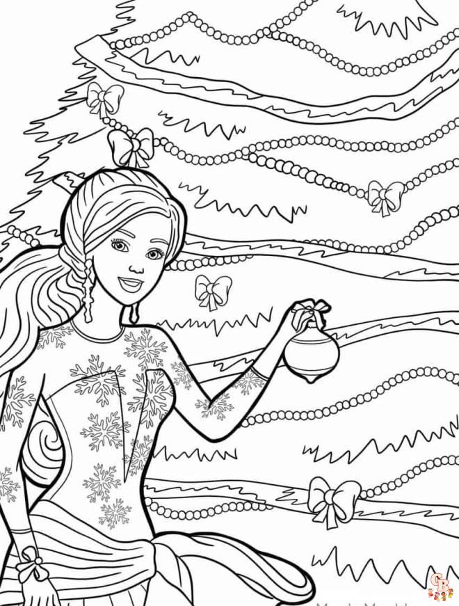 Coloriage Barbie Dreamhouse