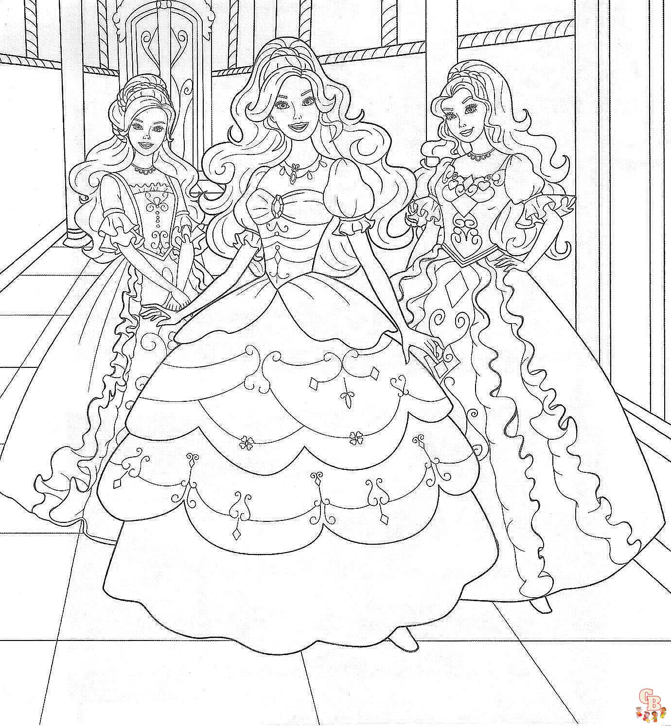 Coloriage Barbie Dreamhouse