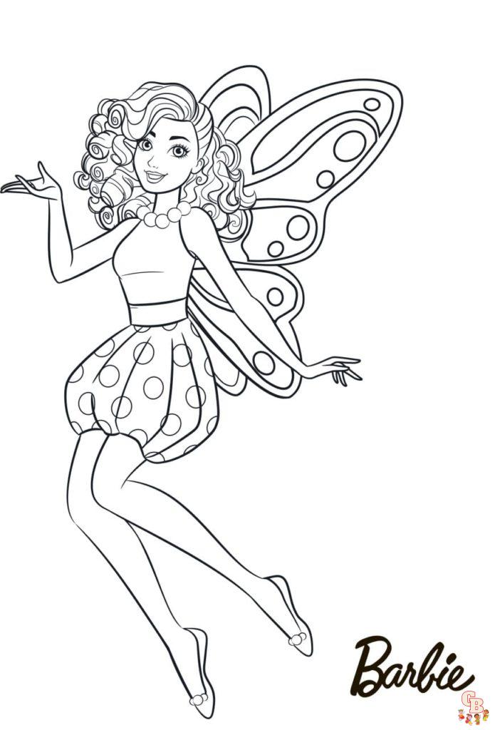 Coloriage Barbie Dreamtopia