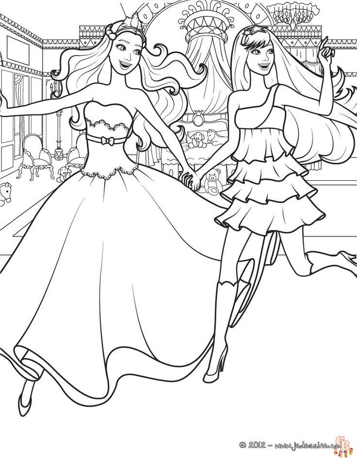 Coloriage Barbie Dreamtopia