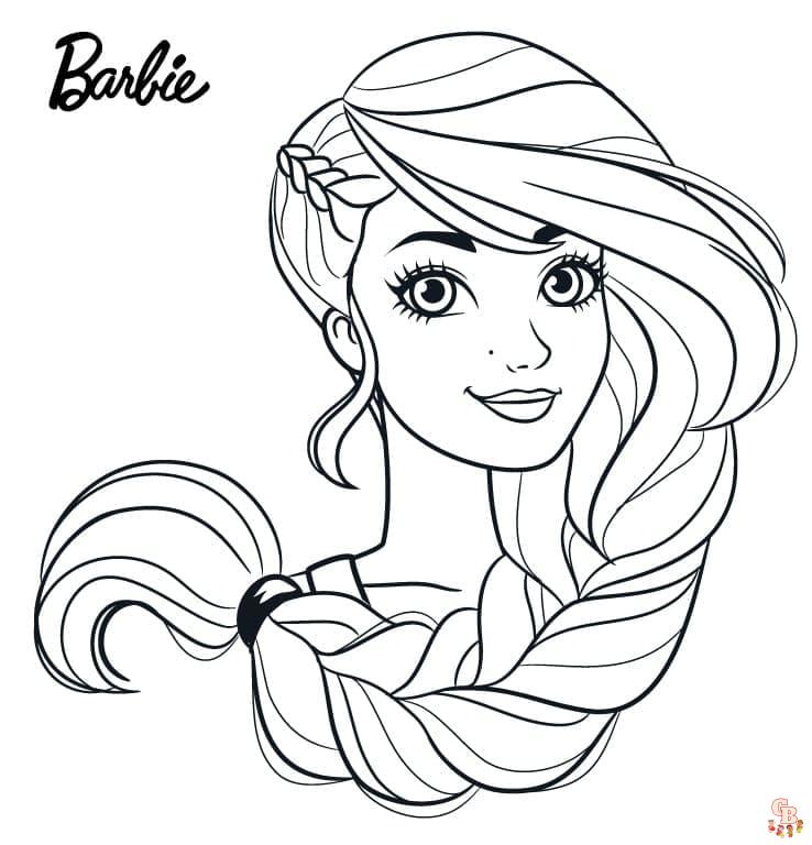 Coloriage Barbie Princesse