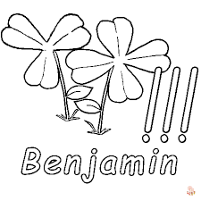 Coloriage Benjamin