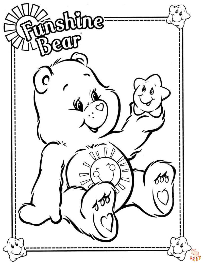 Coloriage Bisounours