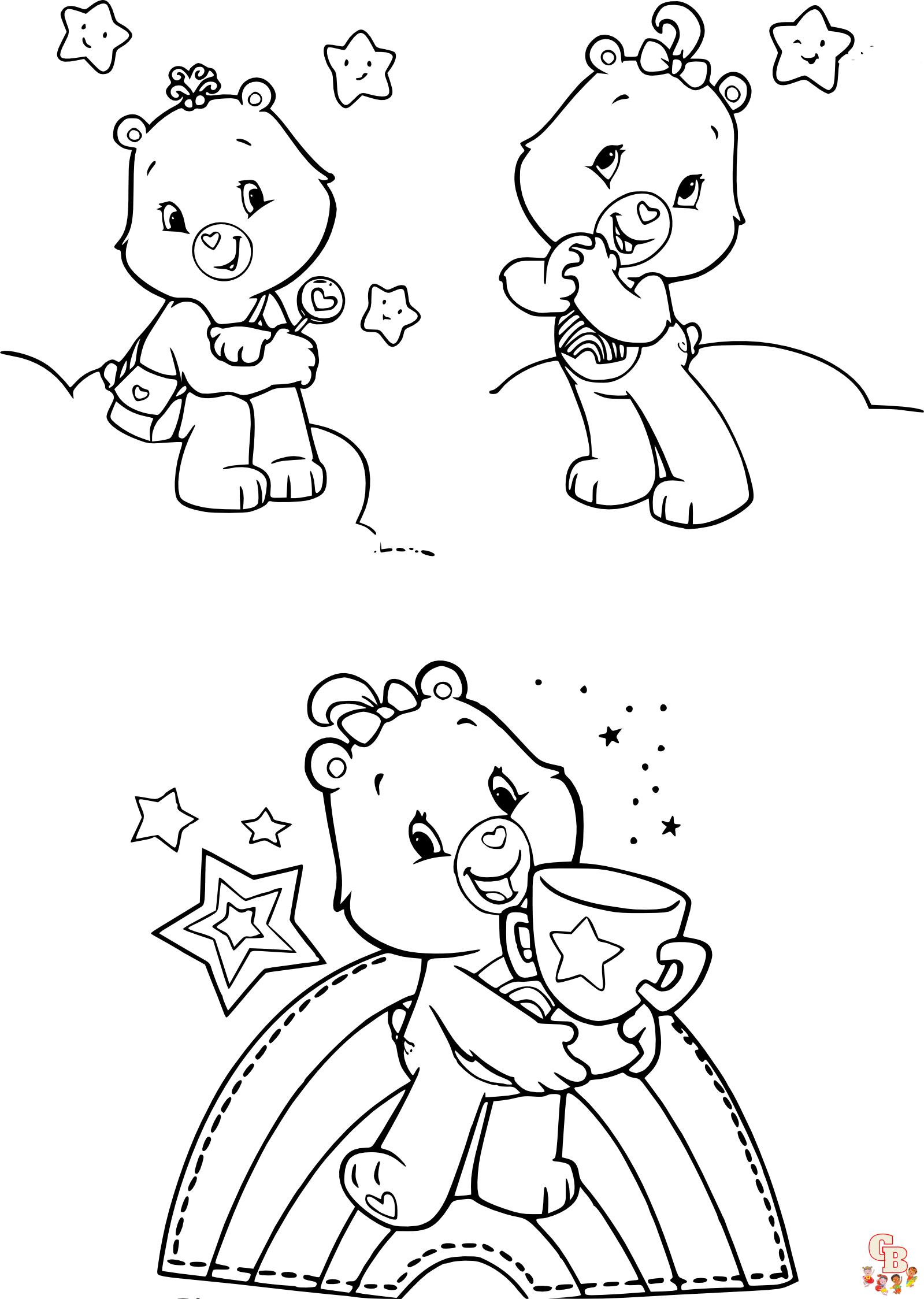 Coloriage Bisounours