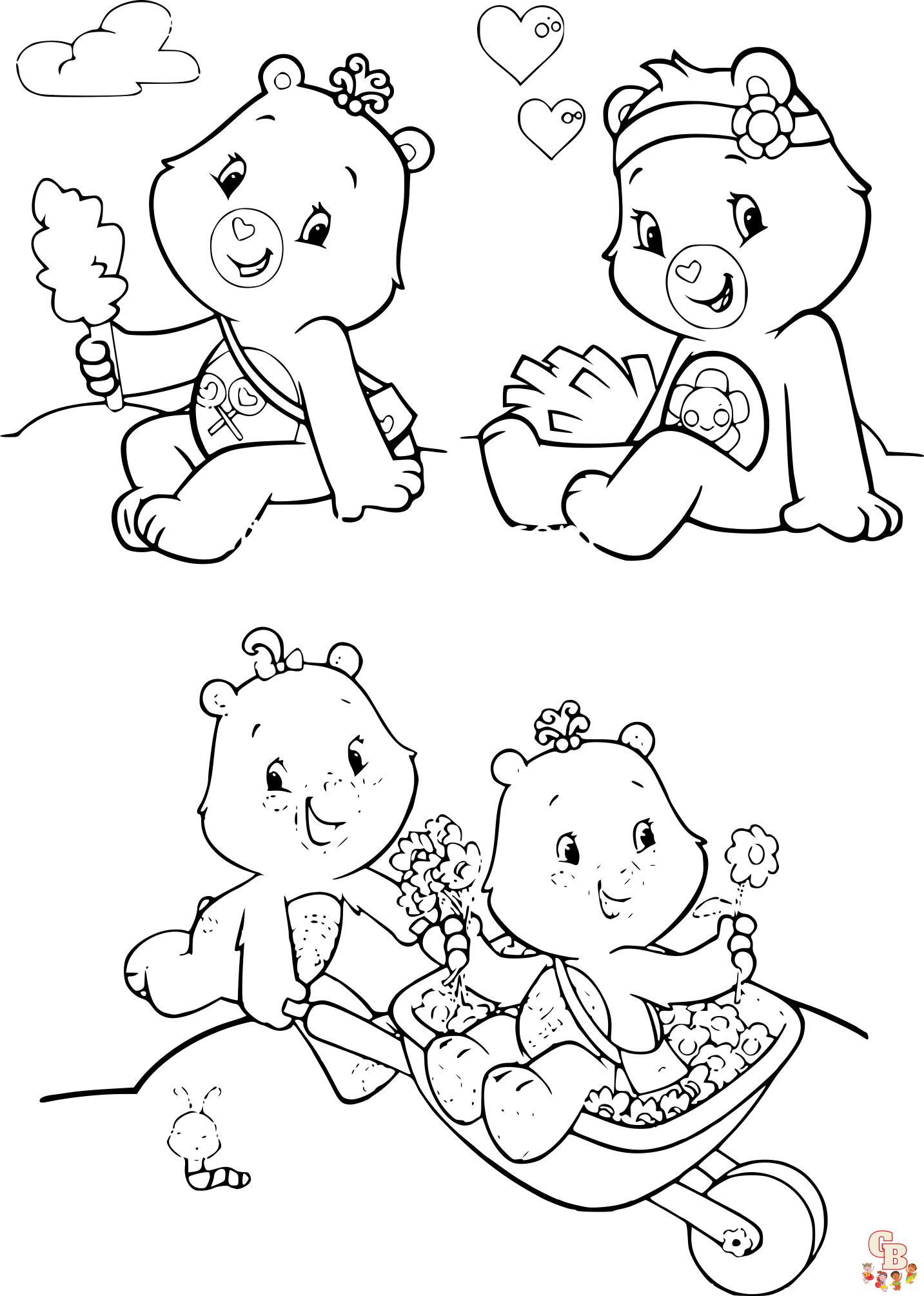 Coloriage Bisounours