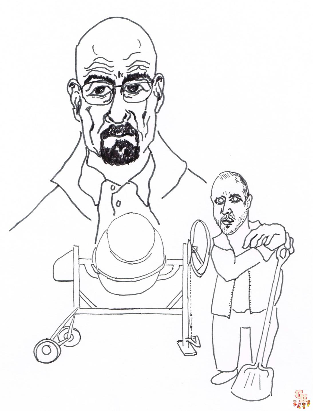 Coloriage Breaking Bad