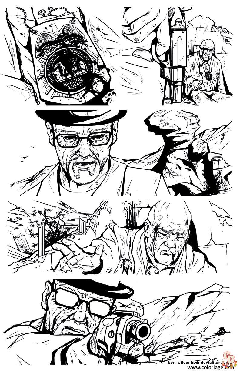 Coloriage Breaking Bad